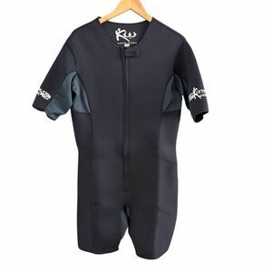 Kutting Weight NWOT XL Sauna Suit | Neoprene Front Zip Black Short-Sleeve